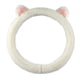 thumbnail image 5 of Funda de volante de felpa con forma de gato, accesorio blanco, elegante, fácil de instalar, anti 40cm, 5 of 8