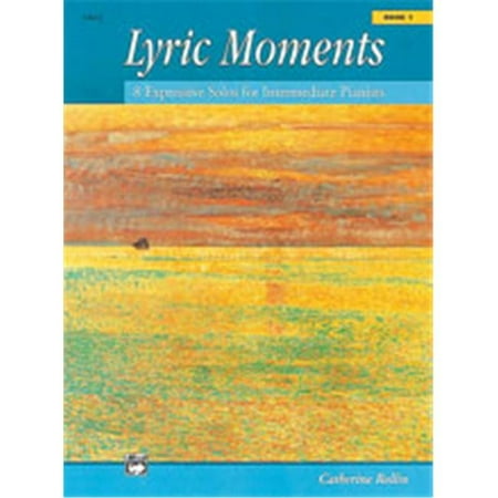 Alfred 00-14663 Lyric Moments- Book 1 - Music Book