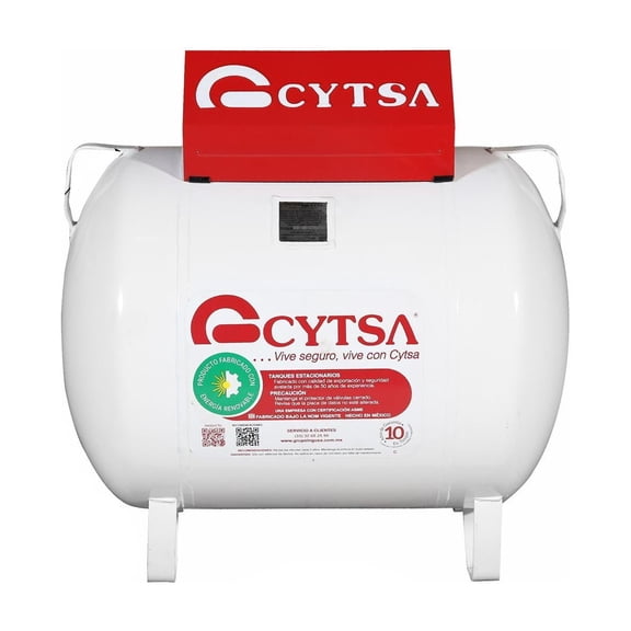 Tanque Estacionario de Gas LP CYTSA 180 L – Ideal para Hogar
