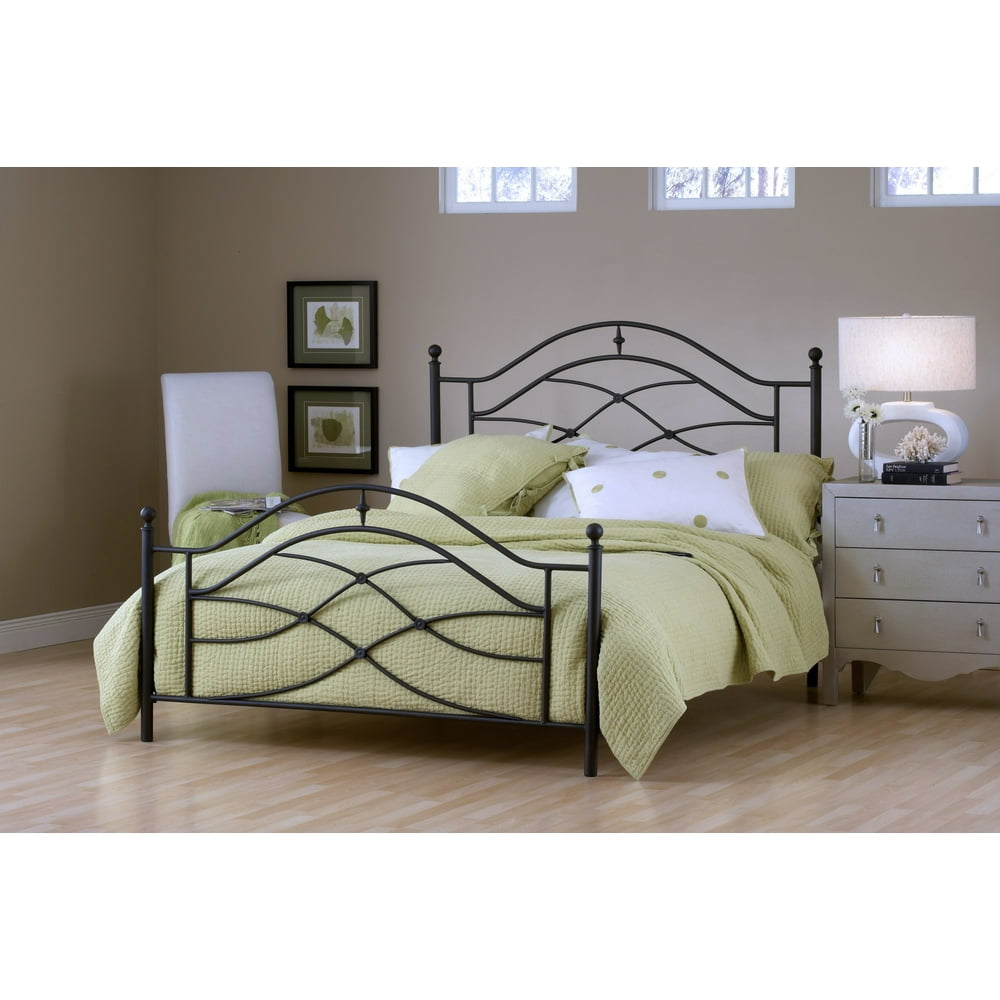 Hillsdale Furniture Cole Double Arch Metal King Bed with ...