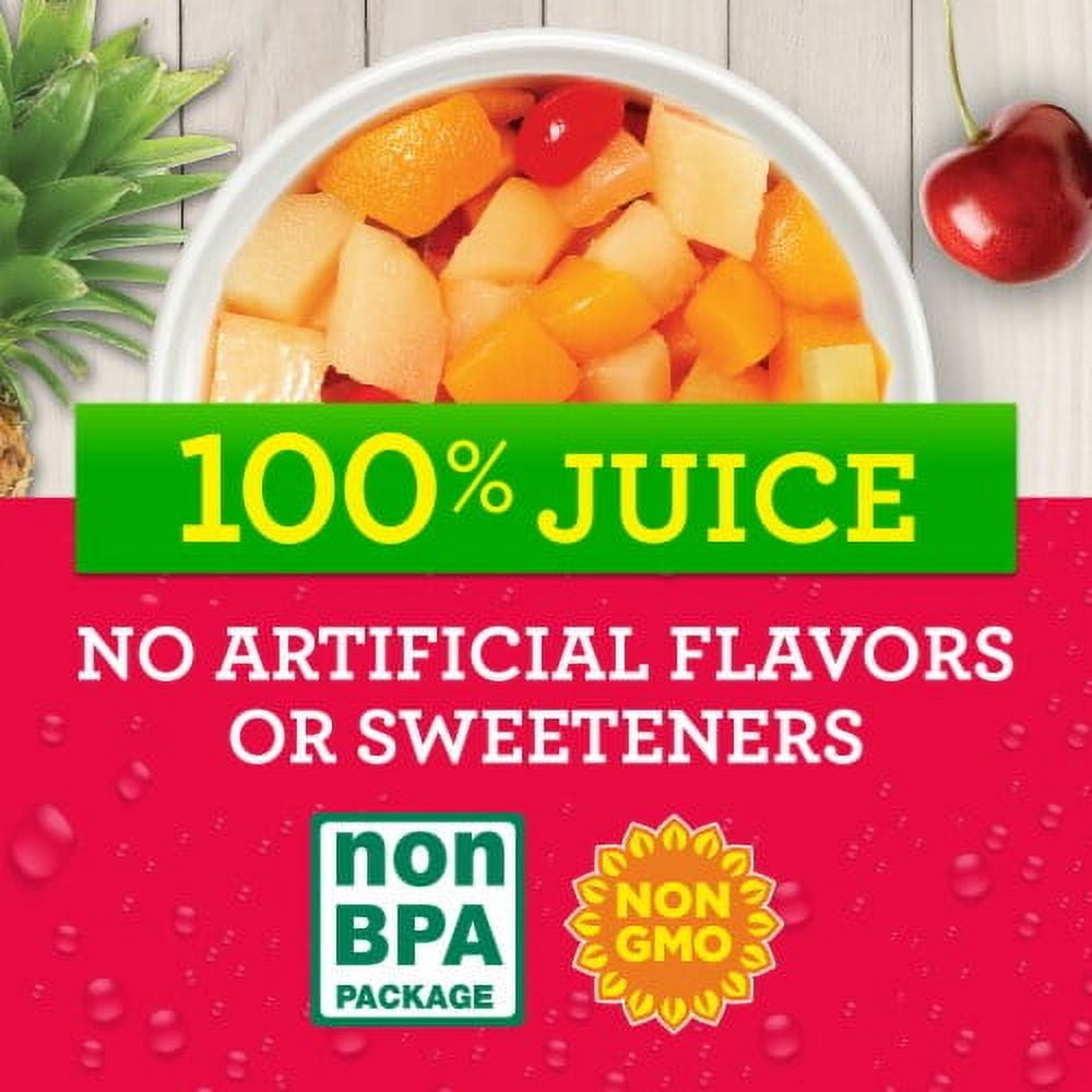 2X - KR Cherry Mixed Fruit Cups in 100% Juice 4 ct / 4 oz