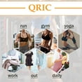 thumbnail image 6 of QRIC Women Sauna Sweat Bike Shorts Hot Thermo Fitness Exercise Leggings High Waist Slimming Workout Waist Trainer Capris Streamline Thigh Trimmer Tights, 6 of 6