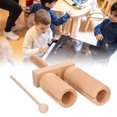 thumbnail image 4 of Guiro Scraper, 25cm Total Length Percussion Wooden Guiro Waterborne Coating  For Toy For Birthday Present, 4 of 8