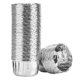 thumbnail image 5 of Estuches metálicos para cupcakes, 50 piezas, estuches para muffins, estuches para hornear, tazas para hornear, forros para cupcakes de grado alimentic Plata Soledad tazas para hornear magdalenas, 5 of 10