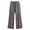 Dark Gray, variant on Women's Embroidered Cotton Linen Pants, Bohemian Retro Floral Embroidery Wide Leg Trousers, Plus Size Casual Bottoms for Daily Wear and Relaxed Style-Dark Gray