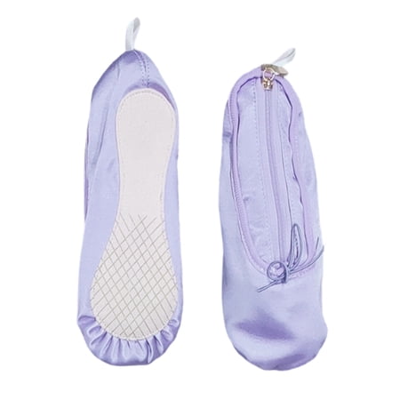 Satin Ballet Shoe Pencil Case Cosmetic Bag Storage Bag  Designed For Organizing Beauty Tools Stationery Or Small Items Perfect For Travelers And Students