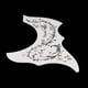 thumbnail image 4 of White Flower Acoustic Guitar Protector PVC Adhesive Backing Pickguard For Instrument Surfaces Protection, 4 of 5