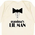 thumbnail image 4 of Inktastic Grandma's Lil Man Boys Long Sleeve Baby Bodysuit, 4 of 5