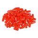 thumbnail image 1 of Tapa redonda de vinilo Uxcell, cubierta de tornillo, protector de rosca de goma roja, 100 piezas, 0.2", 1 of 3