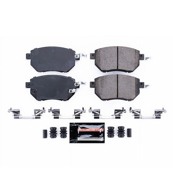 Power Stop Front Z23 Evolution Carbon-Fiber Ceramic Brake Pads Z23-969