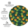 thumbnail image 4 of Disketp Pineapples With Palm Leaves Funny Coasters,6 Pcs Leather Coasters With Holder, Perfect Housewarming Hostess Gifts,Protect Furniture From Water Marks Scratch And Damage, 4 of 9