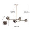 thumbnail image 5 of Safavieh PND4018A Lampe de Poche de Collection Corbett, Gris, 5 of 5