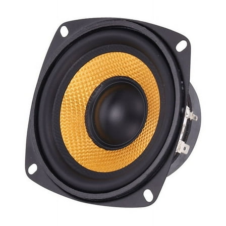 1Pc 4Inch Audio Portable Speaker 4 Ohm 15W Bass DIY Professional Multimedia Subwoofer Speakers for Sound System
