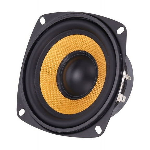 1Pc 4Inch Audio Portable Speaker 4 Ohm 15W Speaker DIY Professional Multimedia Subwoofer Speakers for Sound System