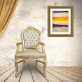 thumbnail image 3 of Urban Road 15x18 Gold Ornate Wood Framed with Double Matting Museum Art Print Titled - New Horizon, 3 of 4