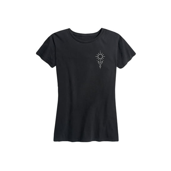 Instant Message - Celestial Design - Women's Short Sleeve Graphic T-Shirt