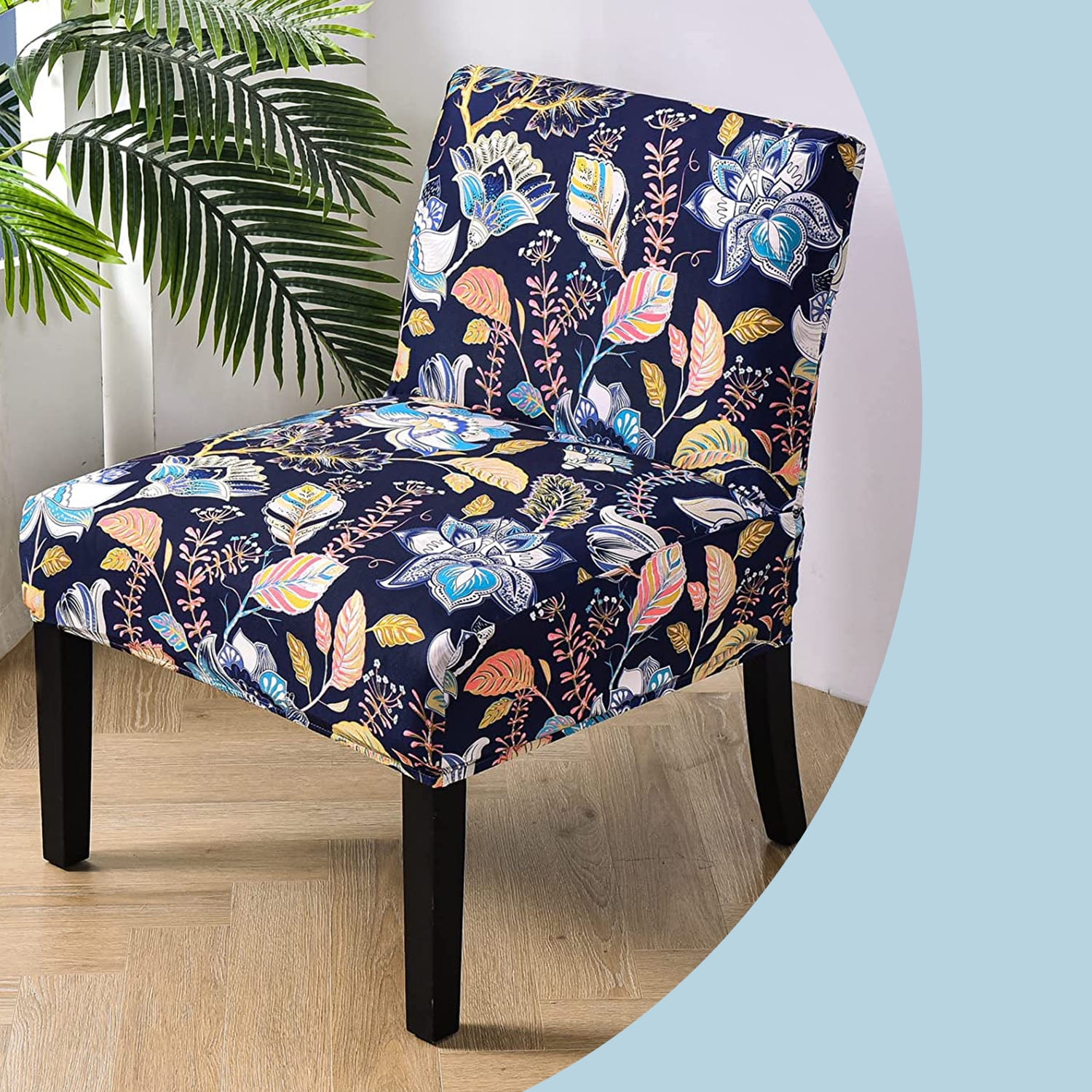 Armless Chair Slipcover Stretch Armless Accent Chair Covers Removable