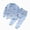 H154-Blue, variant on TOWED22 Baby Toddler Girl Clothing Fall Winter Clothing Set Long Sleeve Soft Top Joggers 2 Piece Clothes Cute Everyday Wear(Pink,12-18 M)