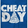 thumbnail image 2 of Cheat Day Pizza Fitness Food Craving Long Sleeve TShirt Men Women Brisco Brands L, 2 of 6
