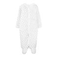 thumbnail image 1 of Mameluco Baby Creysi One For You Unisex 12M Estampado de Estrellas Blanco, 1 of 4