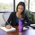 thumbnail image 5 of Purple Geometric Star Skinny Tumbler 20oz - Double Wall Vacuum Coffee- Birthday Gifts for Mom Sister Friends Women, 5 of 7