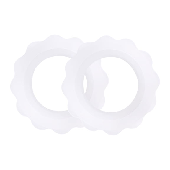 1 Pair Mom Nipple Protectors Silicone Rings for Silver Nursing Cups Comfortable Protections Rings for Breastfeeding