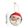 thumbnail image 3 of Qjidjing Christmas Tree Ornaments, Handmade Small Decorative Props, Xmas Hanging Pendants for Christmas Tree, Table, Indoor Holiday Party, 3 of 6
