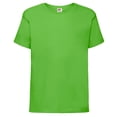 thumbnail image 1 of Fruit Of The Loom - Camiseta básica de manga corta Tacto super suave Modelo Sofspun Unisex Niños Niñas (Lima), 1 of 1