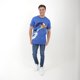 thumbnail image 3 of Playera K-Swiss FPM SIL Para Hombre Color Azul, 3 of 4