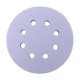 thumbnail image 2 of 8 Hole Sponge Interface For Sanding Pads Hook & Loop Flocking Cushion Polishing Buffering Pad Self-adhesive Disc Durable Black, 2 of 4