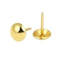 thumbnail image 2 of Muebles para el hogar Tapicería Clavo de Pulgar Pin de Empuje Tono Dorado 11mm x 17mm 30pcs, 2 of 2