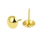 thumbnail image 2 of Muebles para el hogar Tapicería Clavo de Pulgar Pin de Empuje Tono Dorado 11mm x 17mm 30pcs, 2 of 2