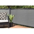 thumbnail image 1 of Alion Home Elegant Privacy Screen for Backyard Fence, Pool, Deck, Patio, Balcony - Grey 3' x 18', 1 of 5
