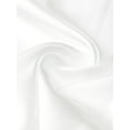 thumbnail image 5 of INSPIRE CHIC Women's Summer Silk Satin V Neck Sleeveless Ruched Tank Top L White, 5 of 6