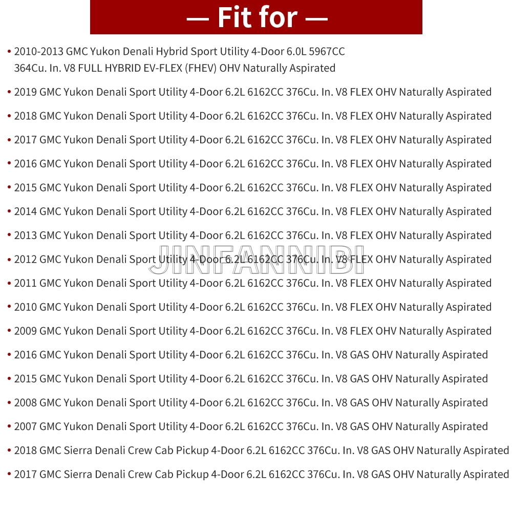 2" Front Leveling Lift Kit for 2007-2019 GMC Sierra Denali with MagnaRide, Billet Aluminum Lift Spacers & MagnaRide Relocation Brackets 2WD/4WD