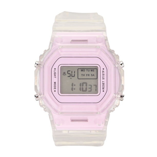 Reloj Electrónico Reloj De Pulsera Deportivo Reloj Deportivo Reloj Digital Reloj Impermeable Reloj Digital LED Impermeable Transparente Ligero Tiempo Preciso Ultra Delgado