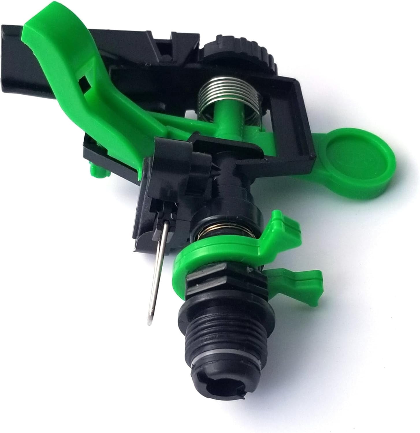 ABCISI Pulsating Tripod Lawn Sprinklers, Adjustable Flow