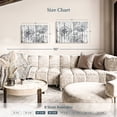 thumbnail image 3 of Elephant Stock Compass Wall Art - Horizontal Canvas Wall Art - Living Room Wall Decor - Nautical Canvas - Gray And White Decor - 36" x 24", 3 of 4