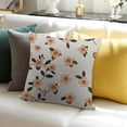 thumbnail image 3 of SHANXI Throw Pillow Covers Home Decor Pink Flower Decorative 12x12in, 3 of 5