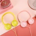 thumbnail image 2 of J18 Wired Over-Ear Headphones with 40MM Drivers - 3.5mm Plug, 1.2m Cable, Built-in Mic & In-Line Control for Mobile Phones - Deep Bass Sound - Available in Black, White, Yellow, Blue, Pink, Green, 2 of 6