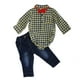 thumbnail image 2 of Pantalones vaqueros para bebés, trajes para bebés, ropa larga para bebés, trajes para niños ultra sensibles, 2 of 8