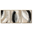 thumbnail image 4 of SHENIFY Abstract Wall Art Ink Wash Shapes Abstract Illustrations Modern Minimalist Painting Decorative Artwork for Living Room Bedroom 11x14in3pcs Natural Framed, 4 of 5