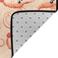 thumbnail image 4 of Area Rugs For Living Room Decor - Cute Cartoon Shrimp Anti Slip Throw Washable Rugs 3x5 For Bedroom, Soft Indoor Carpet For Bedroom Living Room 60x39In, 4 of 5
