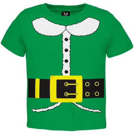 Holiday Elf Costume Toddler T-Shirt