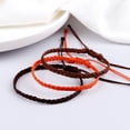 thumbnail image 2 of NANAHuang Adjustable Waterproof Wax String Bracelet for Women Men Handmade Woven Tibetan Buddhist Bracelet Friendship Lucky Prayer Jewelry, 2 of 6