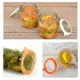 thumbnail image 2 of Uxcell 3.9" OD 2.8" ID 0.08" Thickness Silicone Jar Gaskets Green 6 Pack, 2 of 6