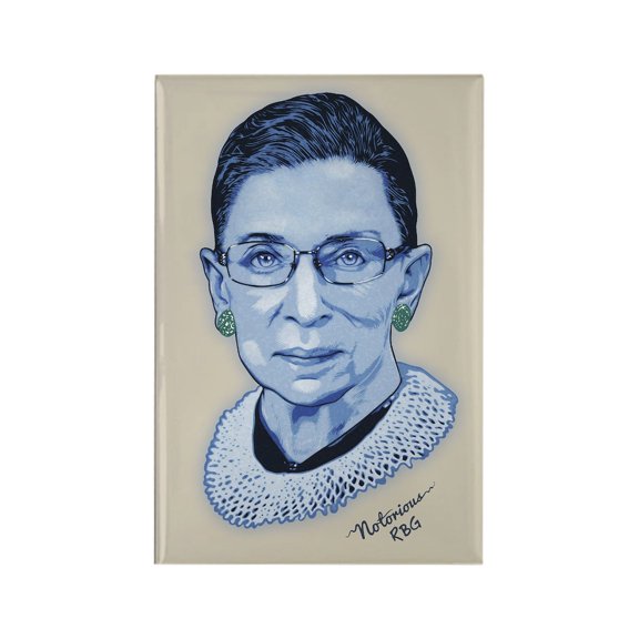 CafePress - Notorious RBG II - Rectangle Magnet, 2"x3" Refrigerator Magnet