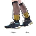thumbnail image 3 of Summer Outdoor Camping Anti- Bite Leggings Mesh Breathable Foot Covers Green Fangkenuo, 3 of 7