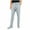 Gray, variant on Ofreoo Womens Drawstring Elastic Waist Casual Pants Solid Color Trousers with Pockets For Home And Outdoor