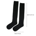 thumbnail image 2 of CIMAXIC 3Pares Calcetines Deportivos Negros Para Fútbol Y Baloncesto Con Antideslizante Y Buena Ventilación, 2 of 7